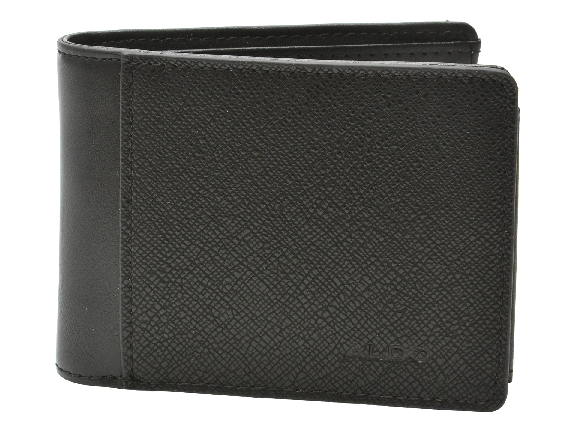 Portofel ALDO neagra, BANMOOR 007, din piele ecologica