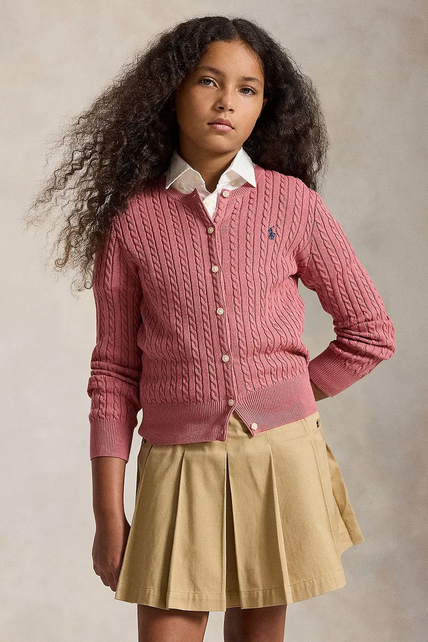 Polo Ralph Lauren  cardigan pentru copii din bumbac