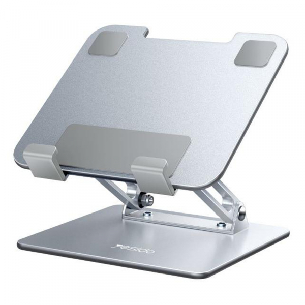 Suport Birou Yesido C185 pentru Telefon / Tableta, 4.5inch - 13inch, Argintiu