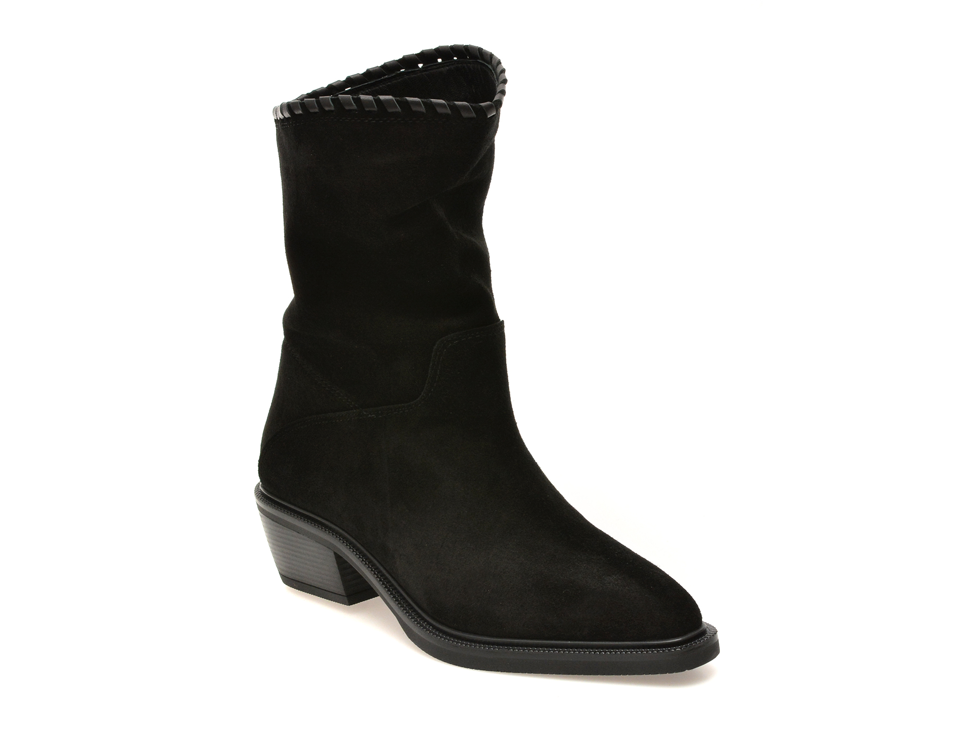 Ciocate EPICA negre, 2881687, din piele intoarsa