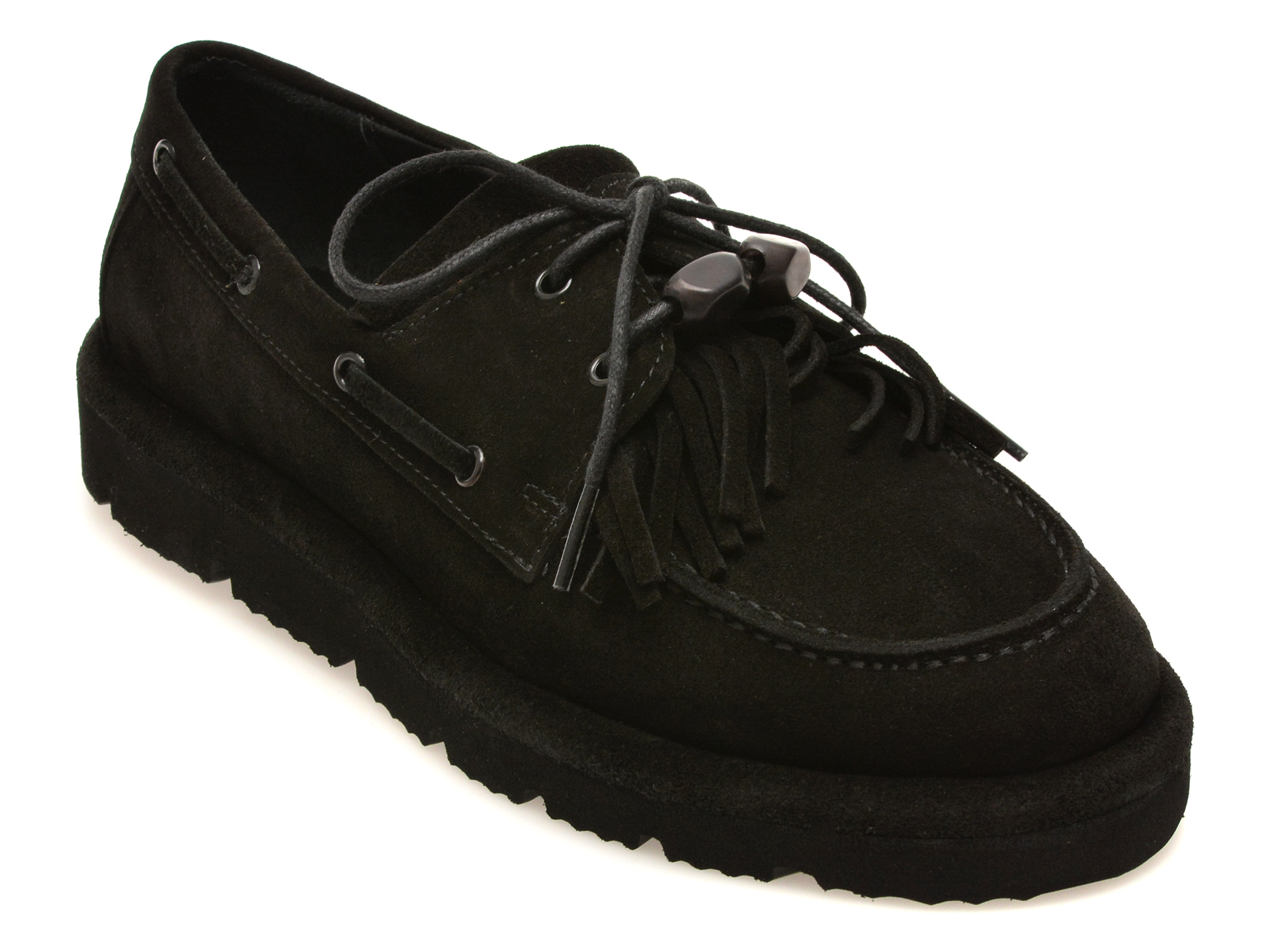 Mocasini GRYXX negri, 3642615, din piele intoarsa