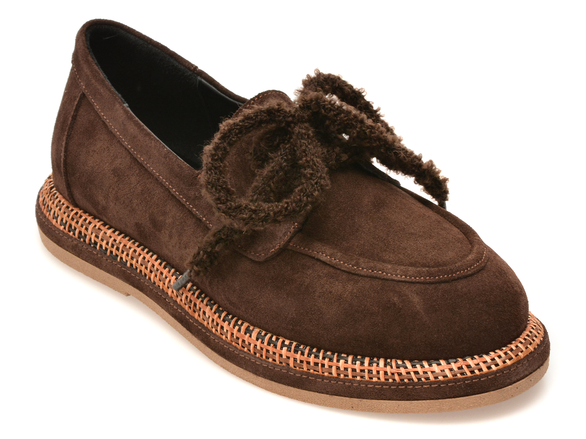 Mocasini GRYXX maro, 3701216, din piele intoarsa