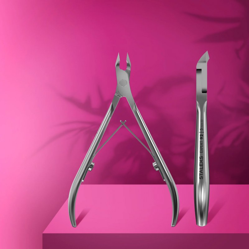 Cleste profesional Staleks Pro Expert pentru cuticule NE-92-5