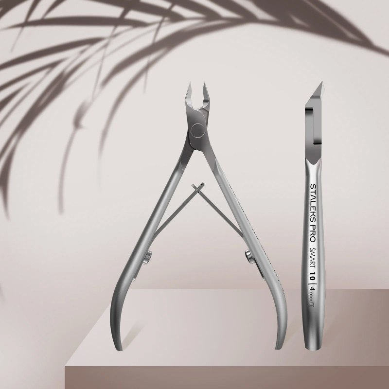 Cleste profesional Staleks Smart pentru cuticule NS-10-4