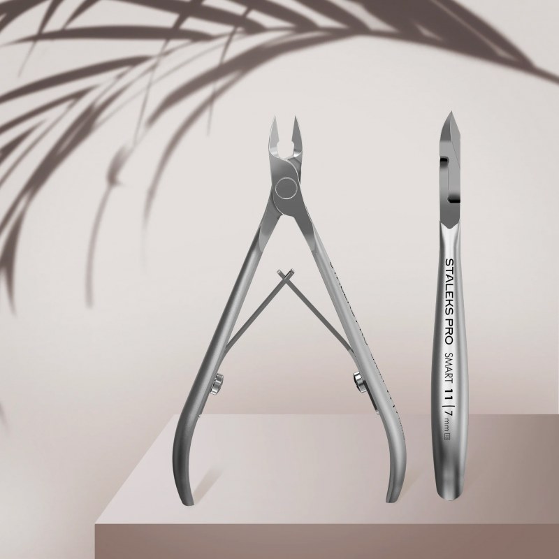 Cleste profesional Staleks Smart pentru cuticule NS-11-7