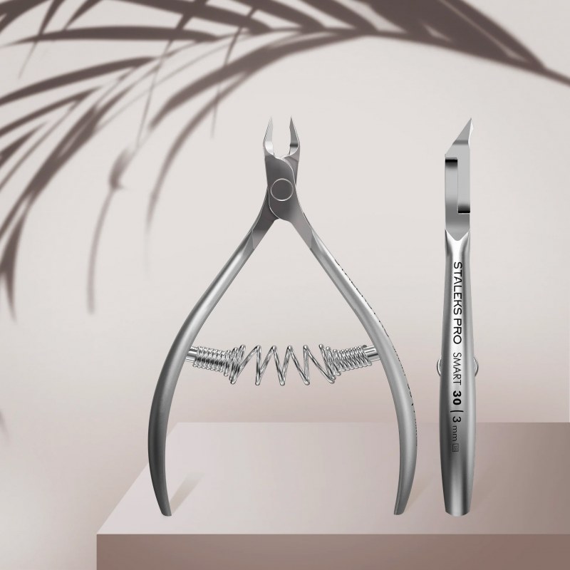 Cleste profesional Staleks Smart pentru cuticule NS-30-3