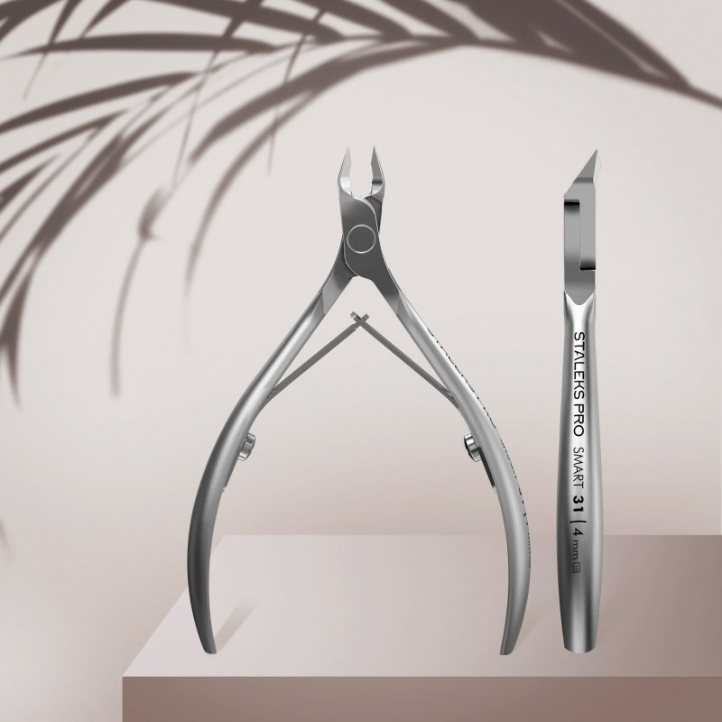 Cleste profesional Staleks Smart pentru cuticule NS-31-4