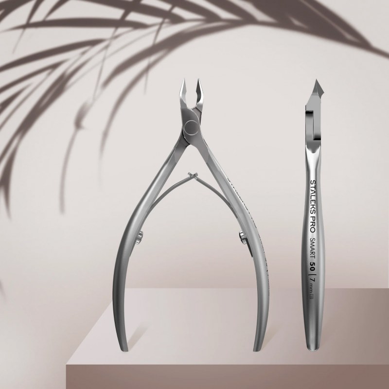 Cleste profesional Staleks Smart pentru cuticule NS-50-7