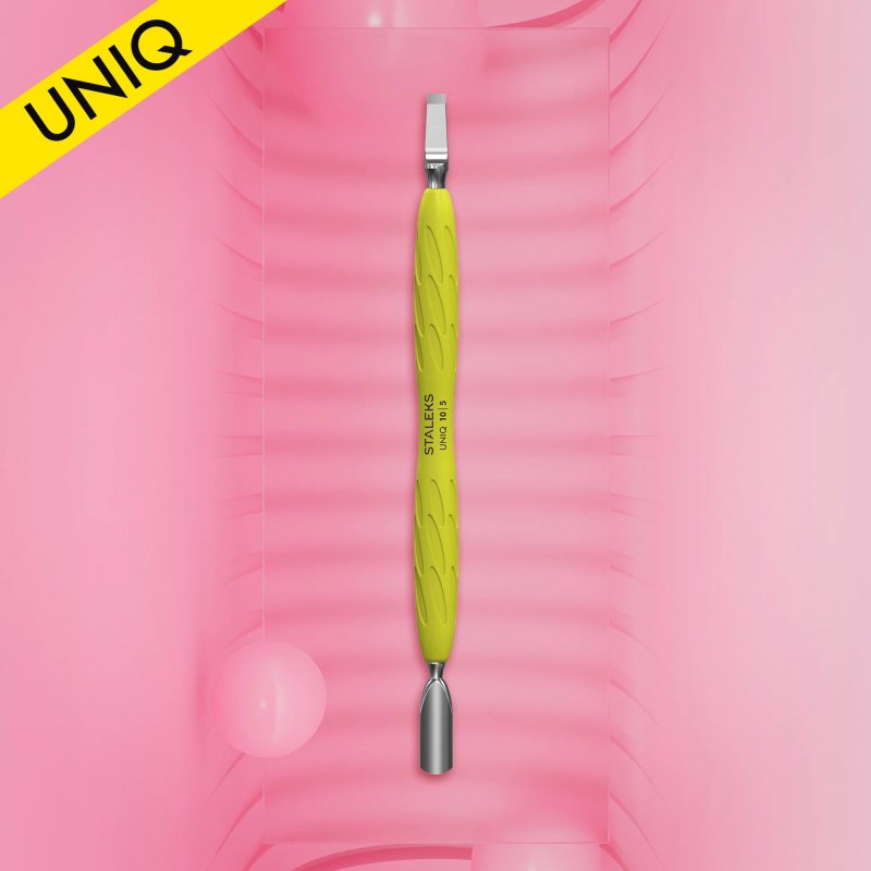 Instrument cuticule Staleks Pro UNIQ PQ-10/5 Yellow