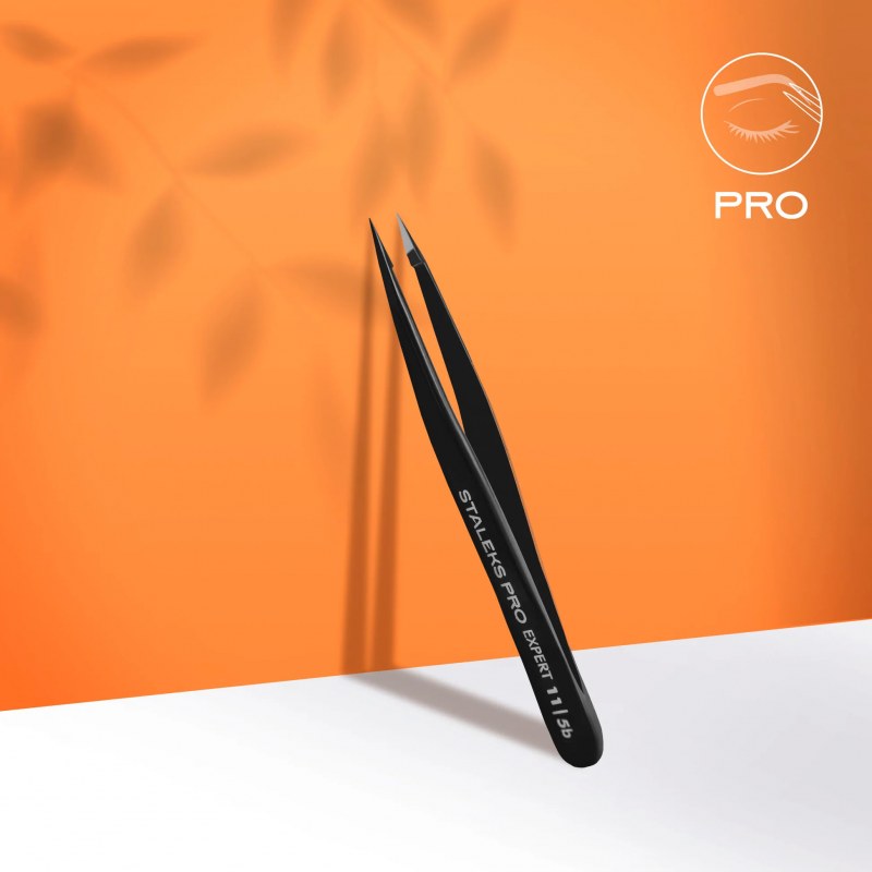 Penseta pt sprancene Staleks Pro TE-11/5b