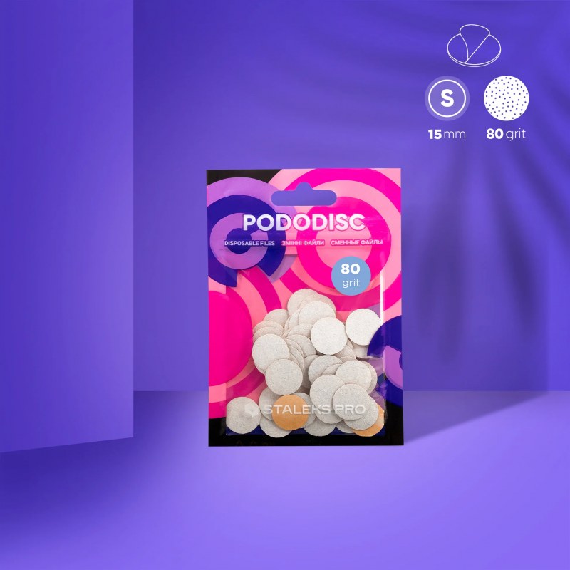 Rezerve pt disc pedichiura Staleks PDF-15-80 - set 50buc