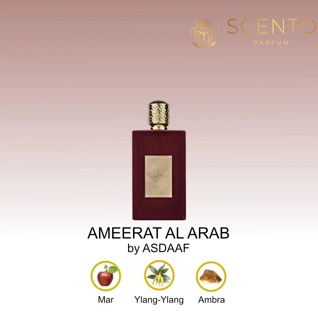 Parfum arabesc Ameerat Al Arab, Asdaaf, apa de parfum 100 ml, femei - Original Dubai