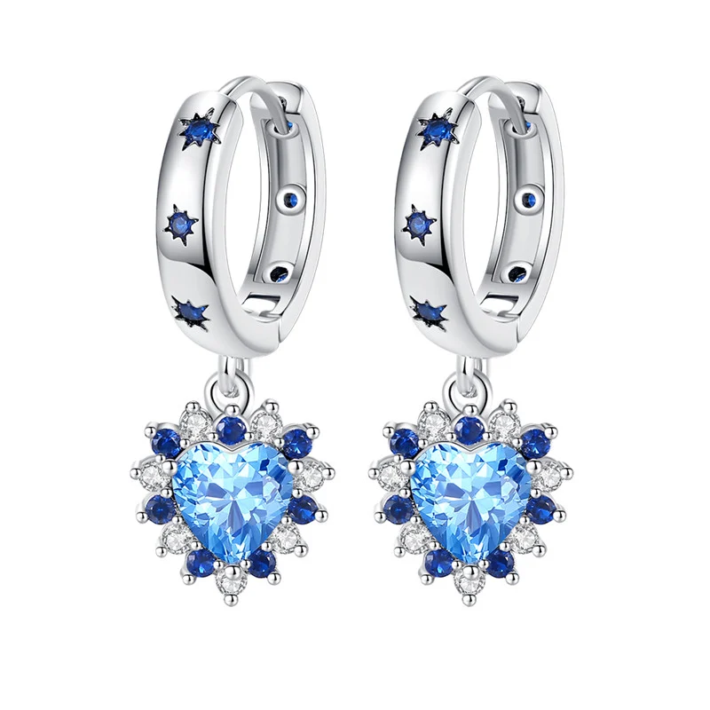 Cercei argint 925, JW591, model elegant, placati cu rodiu