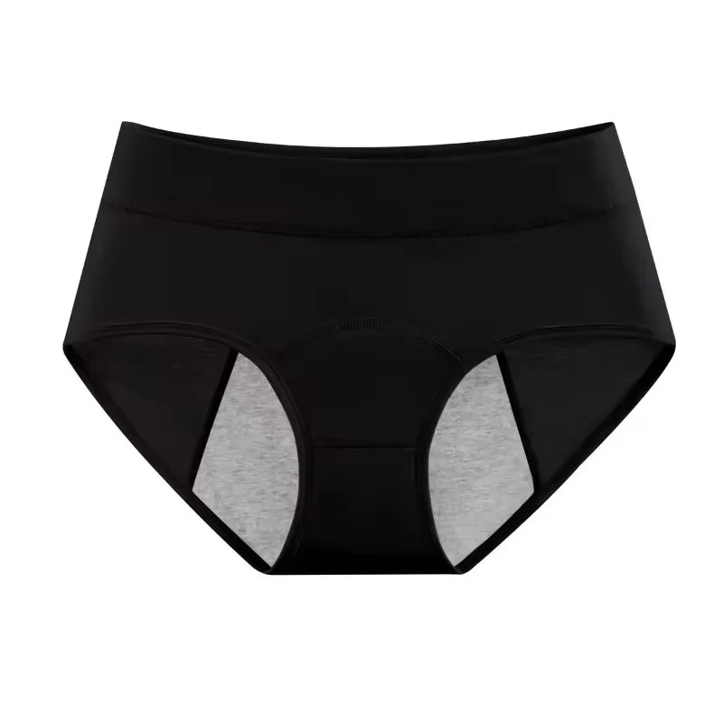 Chiloti Menstruali, Reutilizabili, Bumbac, CH073, Negru