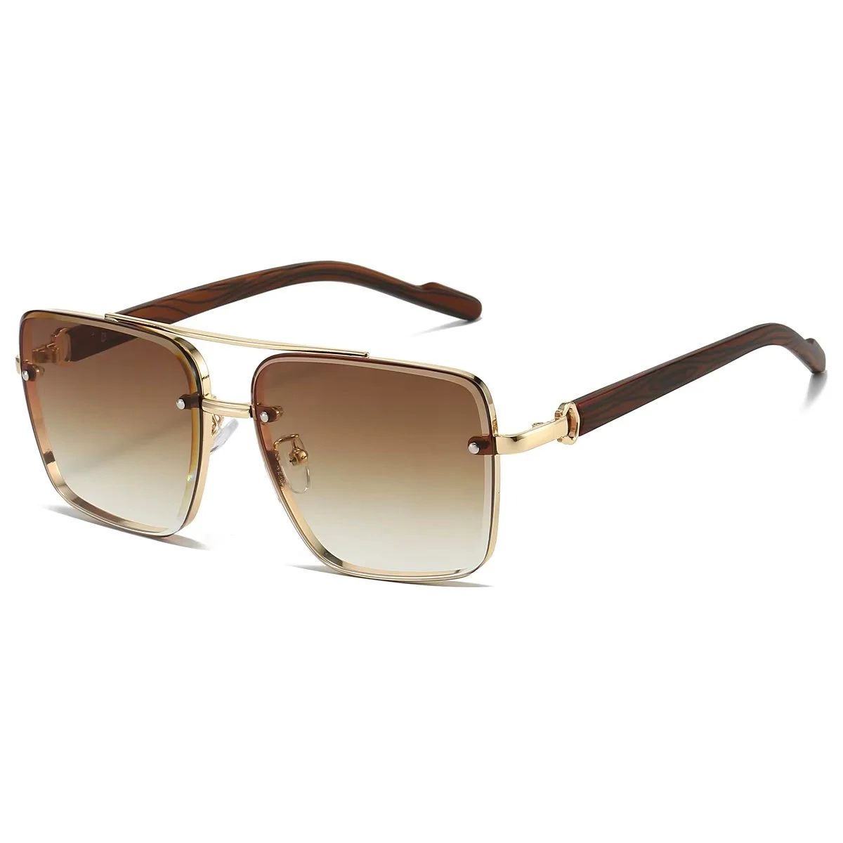 Ochelari de soare unisex, SG193, Maro