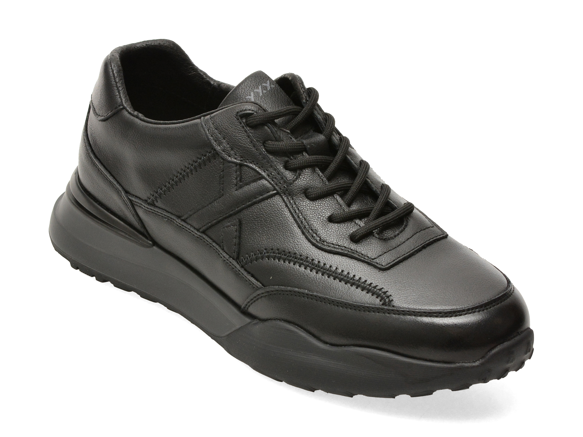 Pantofi sport GRYXX negri, 1331, din piele naturala