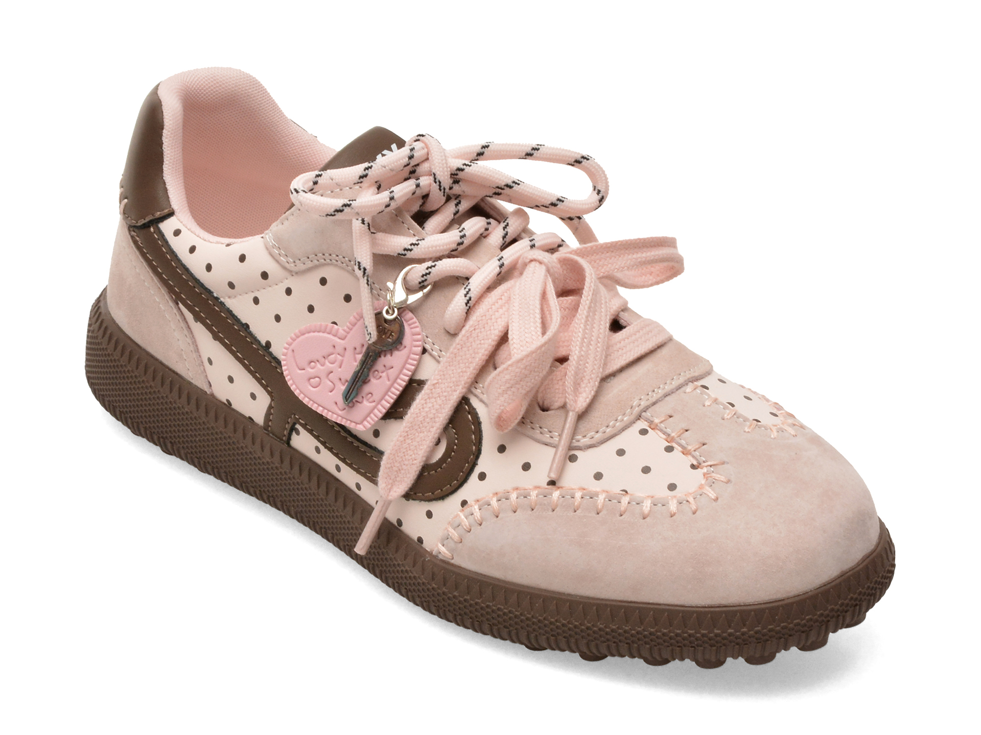Pantofi sport GRYXX roz, 9111, din piele ecologica