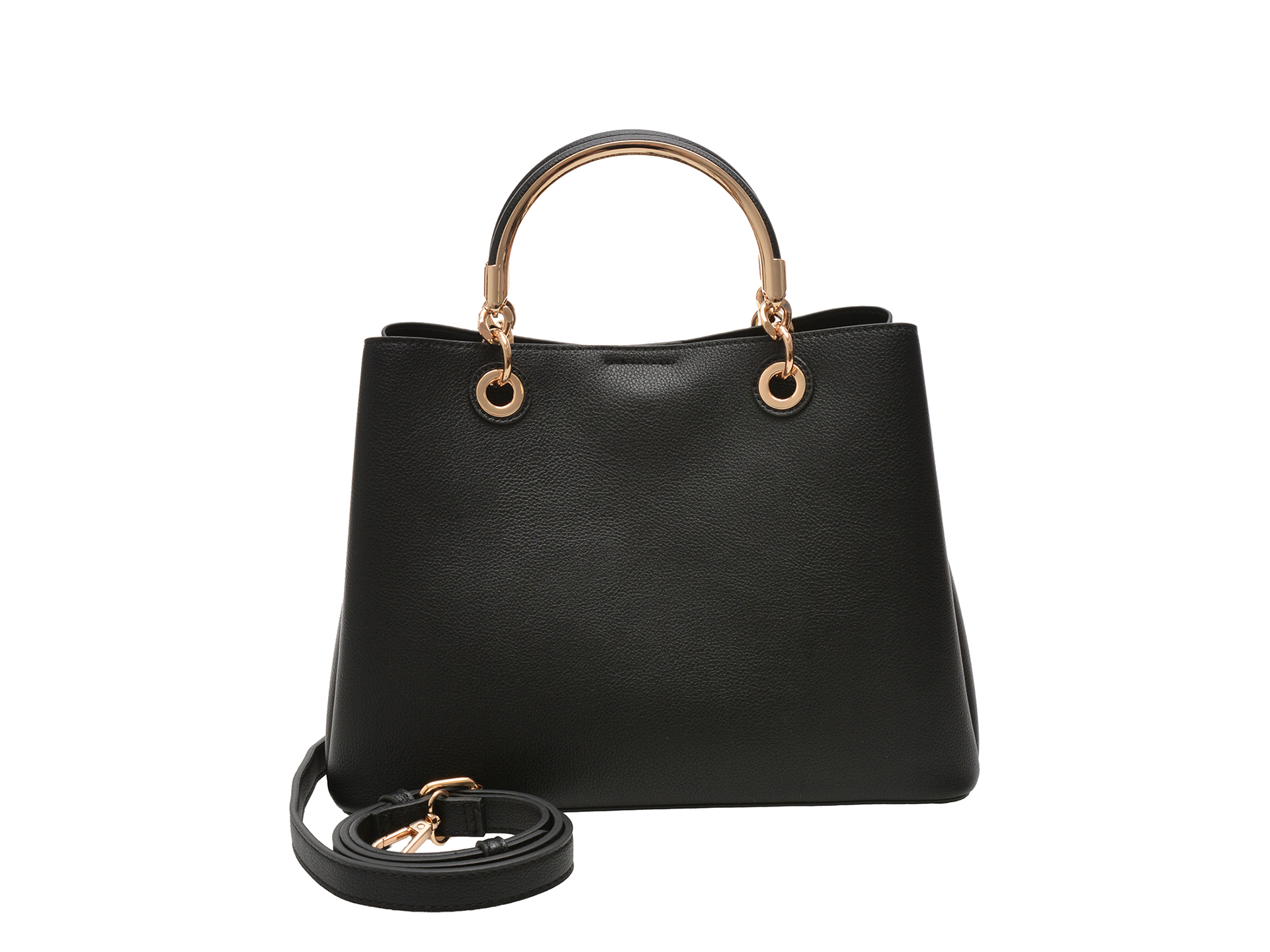 Geanta ALDO neagra, SURGOINE 001, din piele ecologica