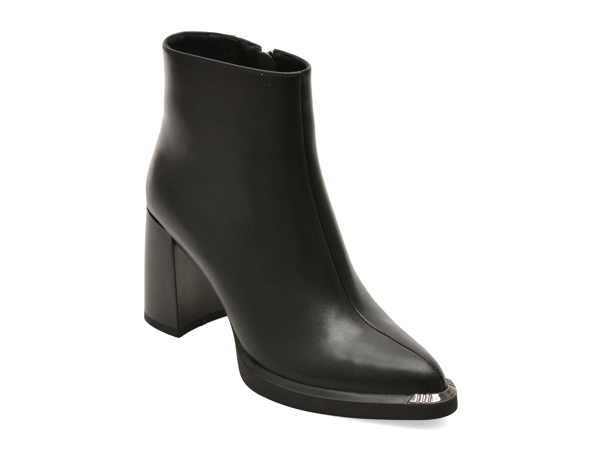 Botine FLAVIA PASSINI negre, AC5995, din piele naturala