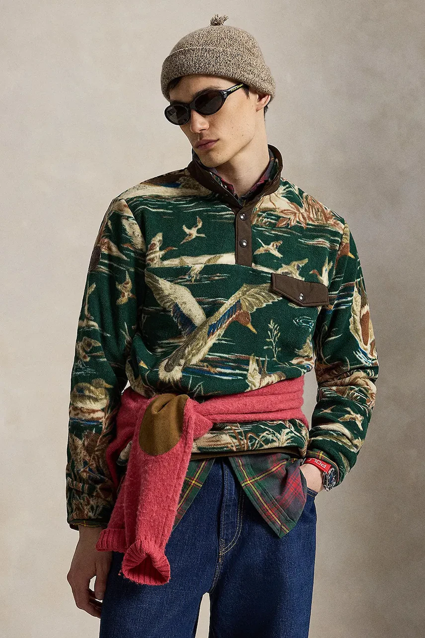 Polo Ralph Lauren  hanorac pentru bărbați din polar