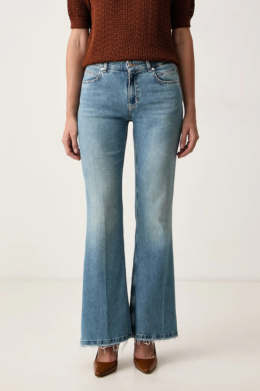 BOSS Orange  blugi bootcut pentru femei C_GLORIA LR