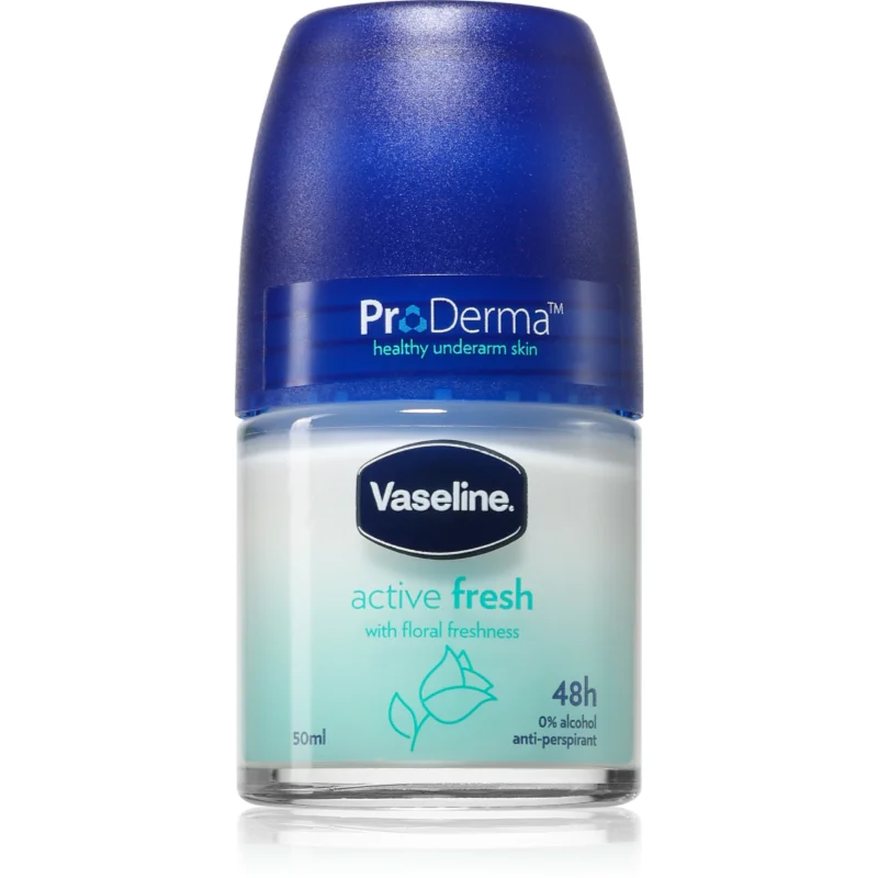 Vaseline Active Fresh Antiperspirant antiperspirant roll-on cu arome florale 50 ml