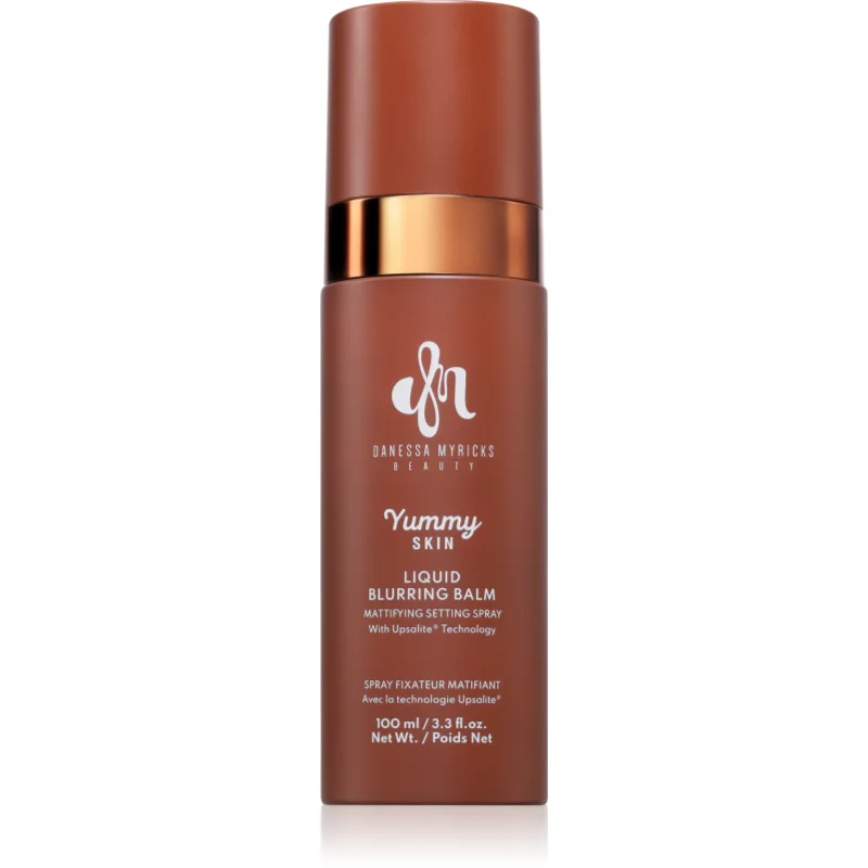 Danessa Myricks Beauty Yummy Skin Liquid Blurring Balm Setting Spray fixator make-up cu efect de hidratare 100 ml