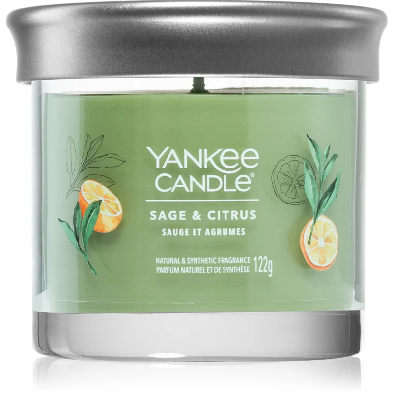 Yankee Candle Sage & Citrus lumânare parfumată 122 g