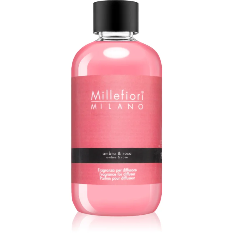 Millefiori Ambra & Rosa reumplere în aroma difuzoarelor 250 ml