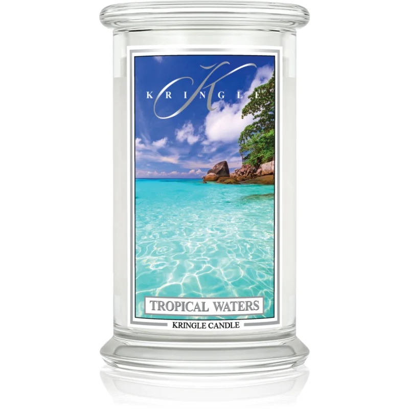 Kringle Candle Classic Tropical Waters lumânare parfumată 623 g