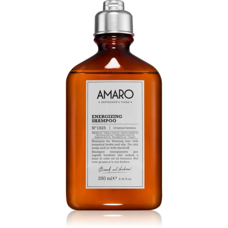 FarmaVita Amaro Energizing șampon energizant pentru păr fin, slab și casant 250 ml