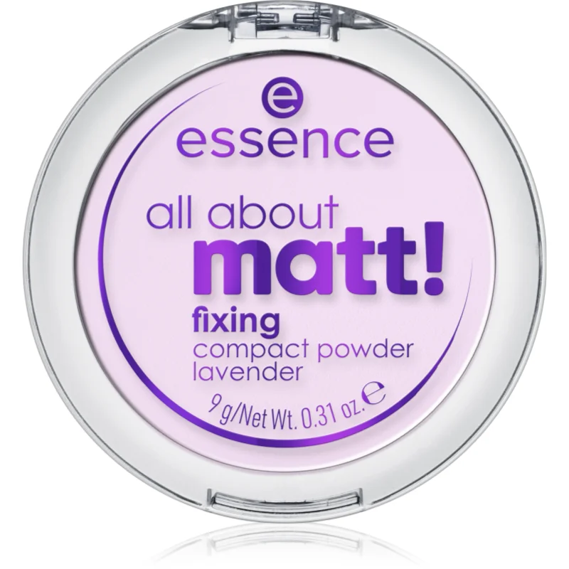 essence All About Matt! pudra cu efect de matifiere 9 g