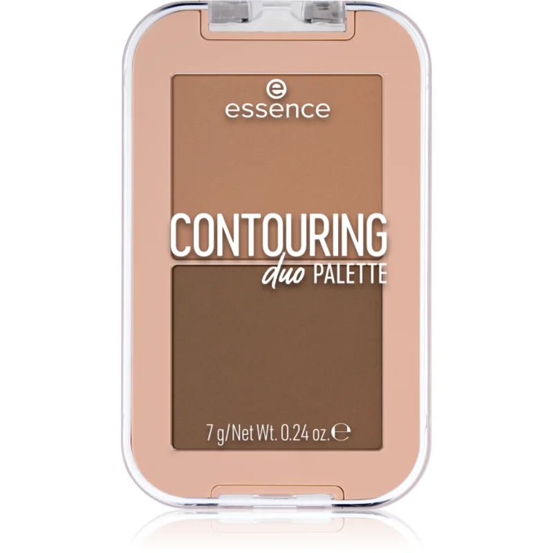 essence CONTOURING DUO PALETTE paleta pentru contur facial culoare 20 Medium 7 g