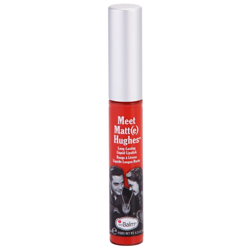 theBalm Meet Matt(e) Hughes Long Lasting Liquid Lipstick Ruj de buze lichid, de lunga durata culoare Honest 7.4 ml