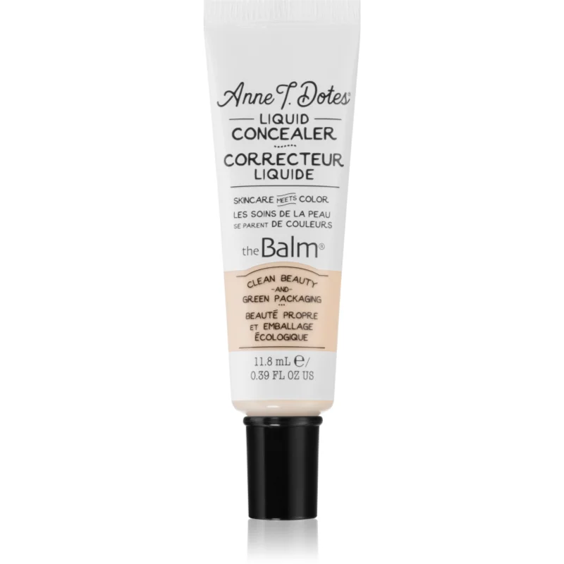 theBalm Anne T. Dotes® Liquid Concealer corector lichid acoperire completa culoare #2 Light Fair 11.8 ml