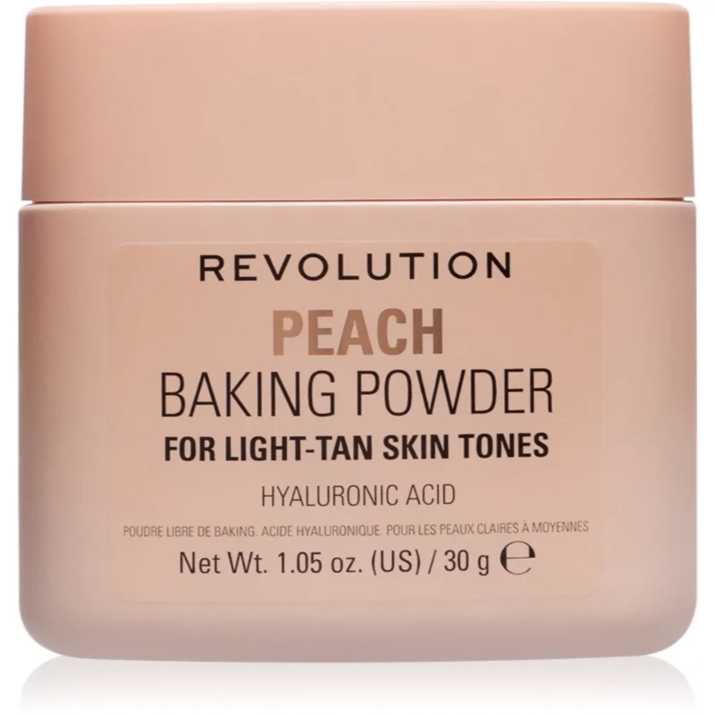 Revolution Baking Powder pudra culoare Peach 30 g