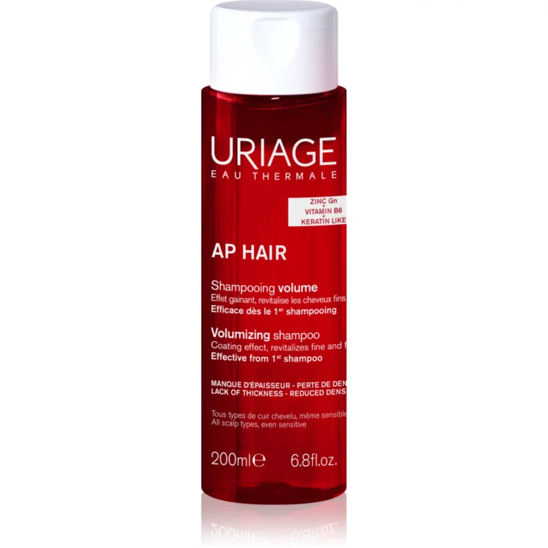 Uriage AP HAIR Volumizing Shampoo sampon pentru volum pentru parul subtiat 200 ml