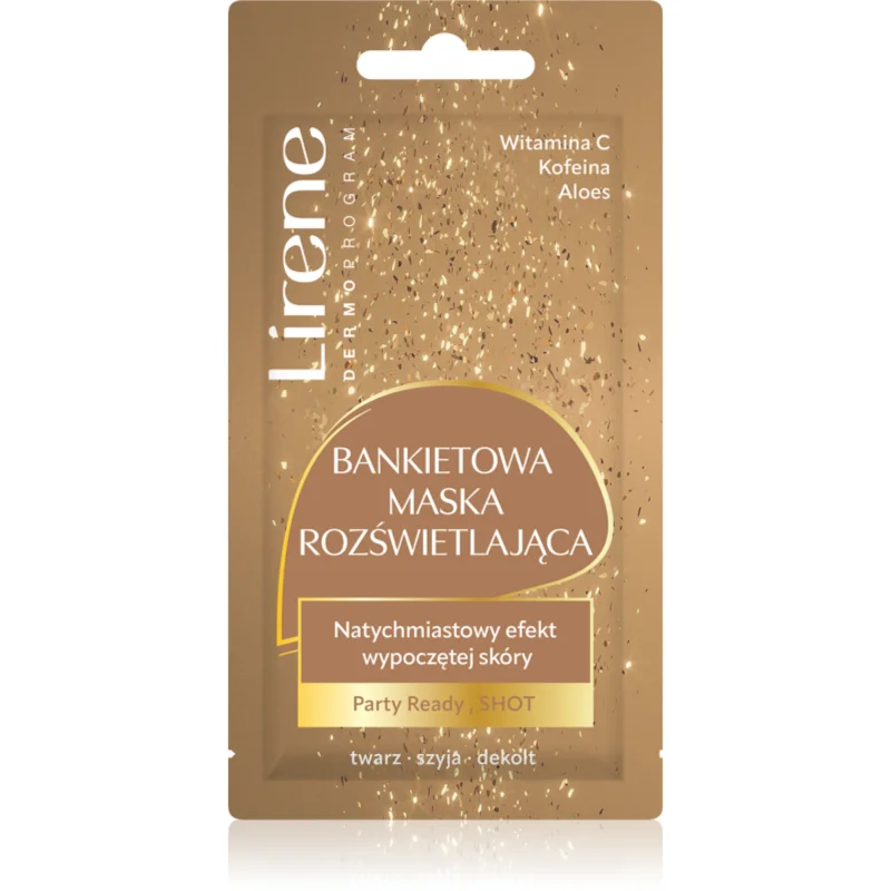 Lirene Face Mask Party Ready Shot masca iluminatoare 8 ml