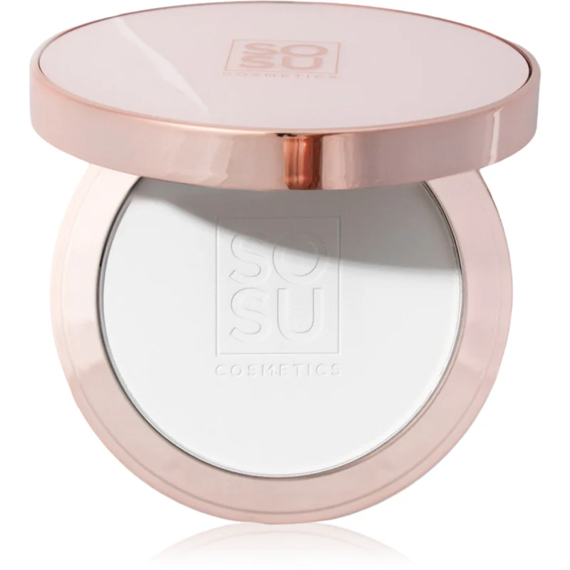 SOSU Cosmetics Sheer Silk Pressed Powder pudră transparentă 9 g