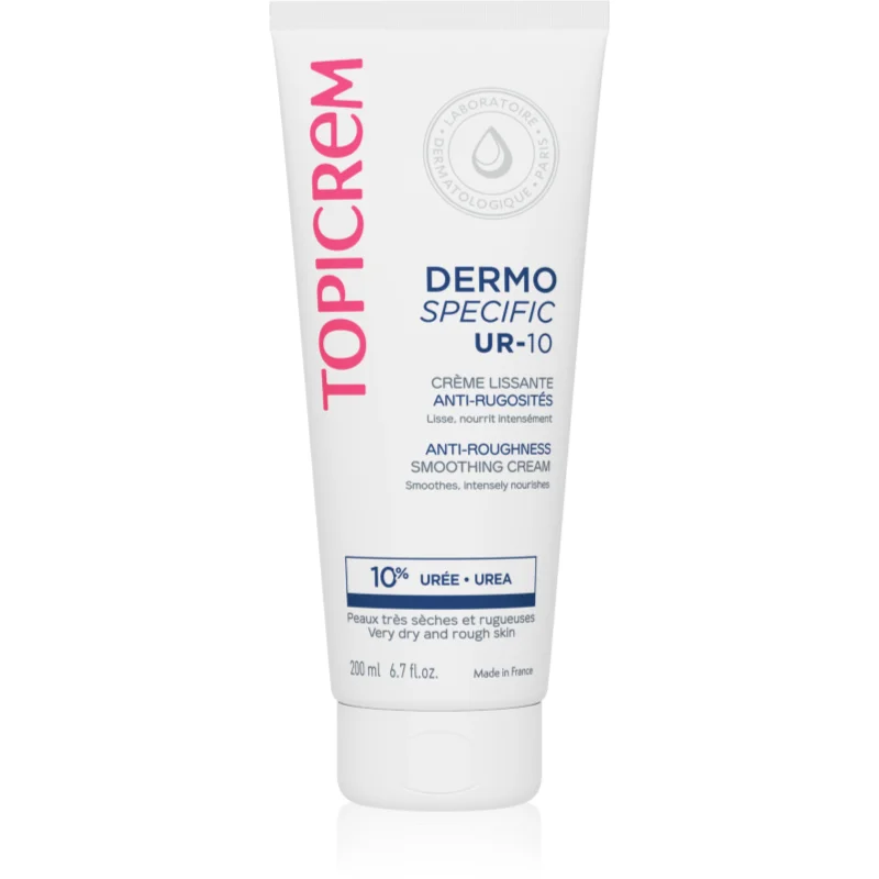 Topicrem UR-10 Anti-Roughness Smoothing Cream crema de corp pentru piele foarte uscata 200 ml