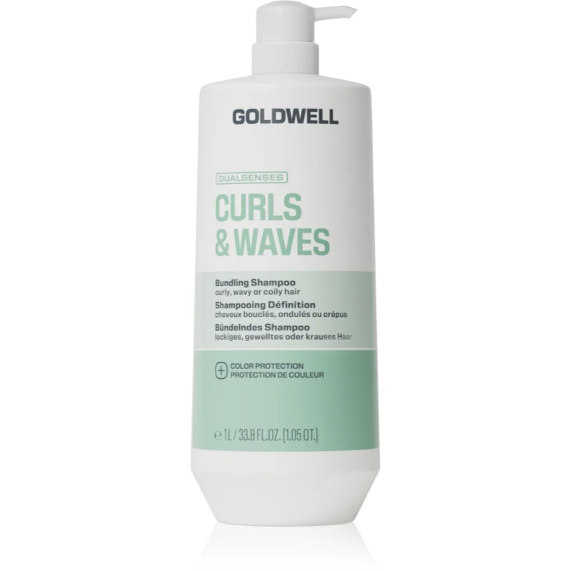 Goldwell Dualsenses Curls & Waves Bundling Shampoo șampon pentru par ondulat si cret 1000 ml