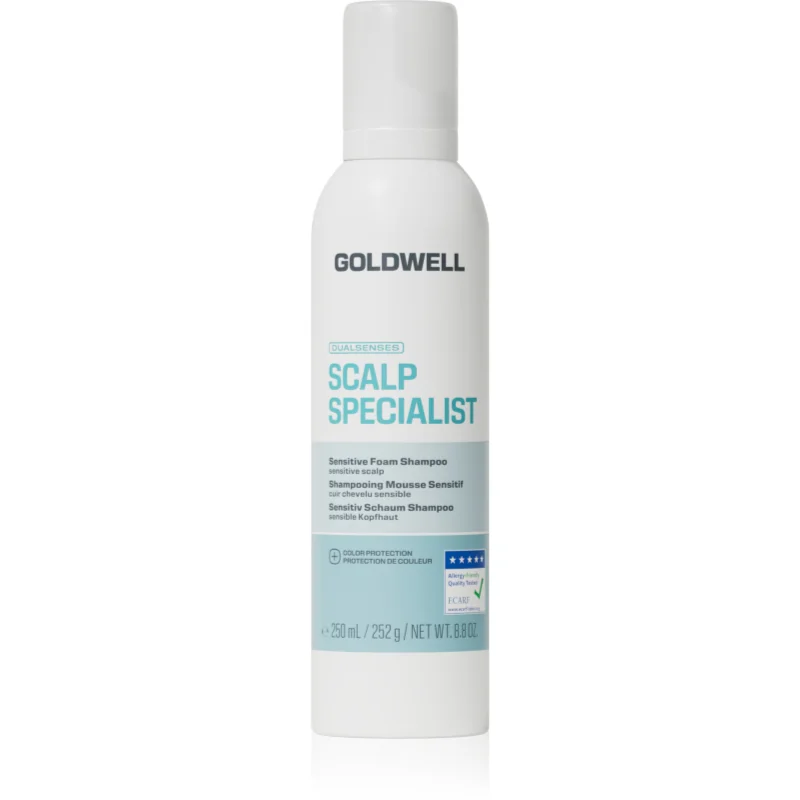 Goldwell Dualsenses Scalp Specialist Sensitive Foam Shampoo sampon spuma pentru piele sensibila 250 ml