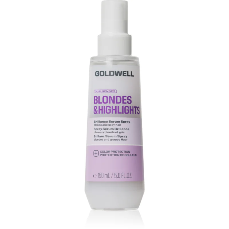 Goldwell Dualsenses Blondes & Highlights Brilliance Serum Spray ser cu efect iluminator pentru păr 150 ml