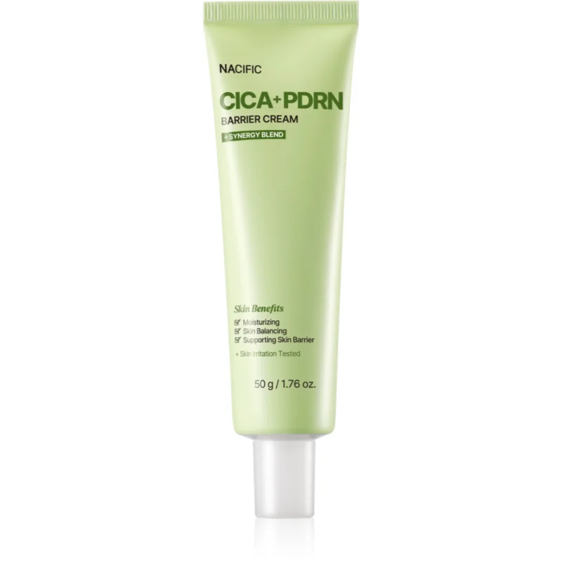 Nacific Cica PDRN Barrier Cream crema calmanta si hidratanta pentru o piele mai luminoasa 50 g