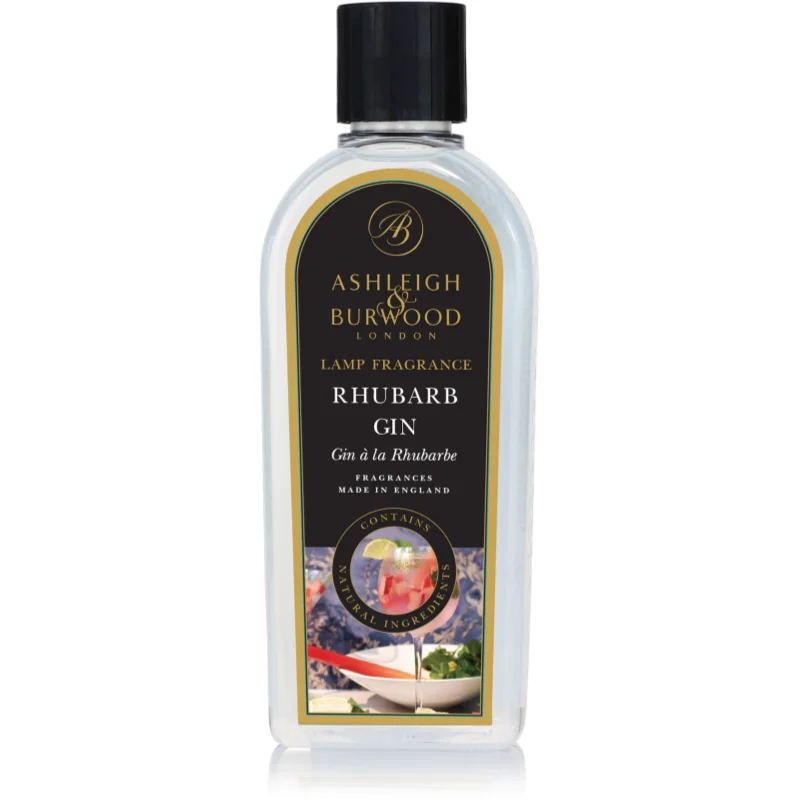 Ashleigh & Burwood London Rhubarb Gin rezervă lichidă pentru lampa catalitică 500 ml