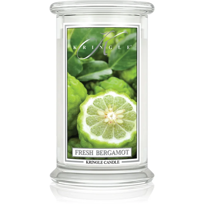 Kringle Candle Classic Fresh Bergamot lumânare parfumată 623 g