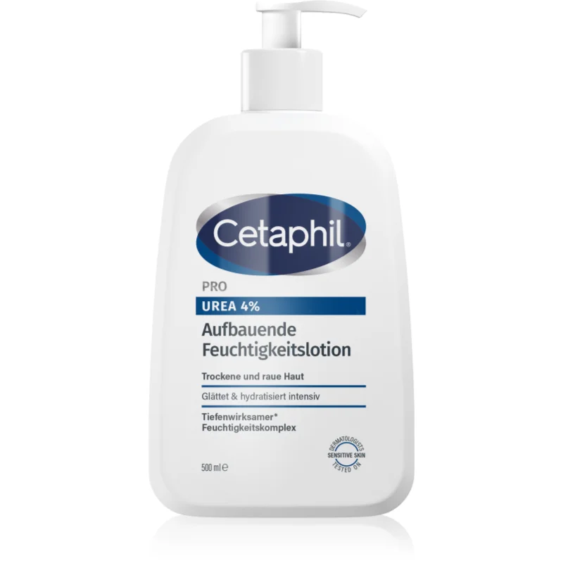 Cetaphil Pro Urea 4% Lotion emulsie hidratantă restauratoare 500 ml