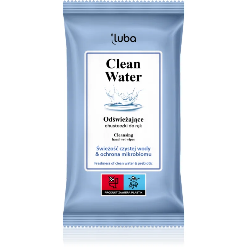 Luba Clean Water Wet Wipes Refreshing Servetele umede 15 buc