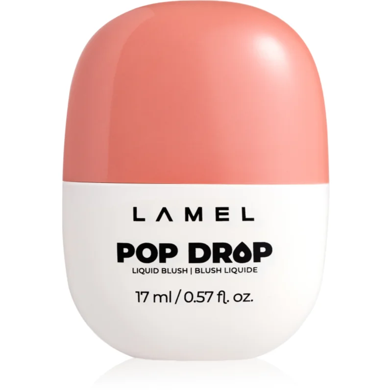 LAMEL Pop Drop Liquid Blush fard de obraz lichid culoare 01 Cotton Candy 17 ml