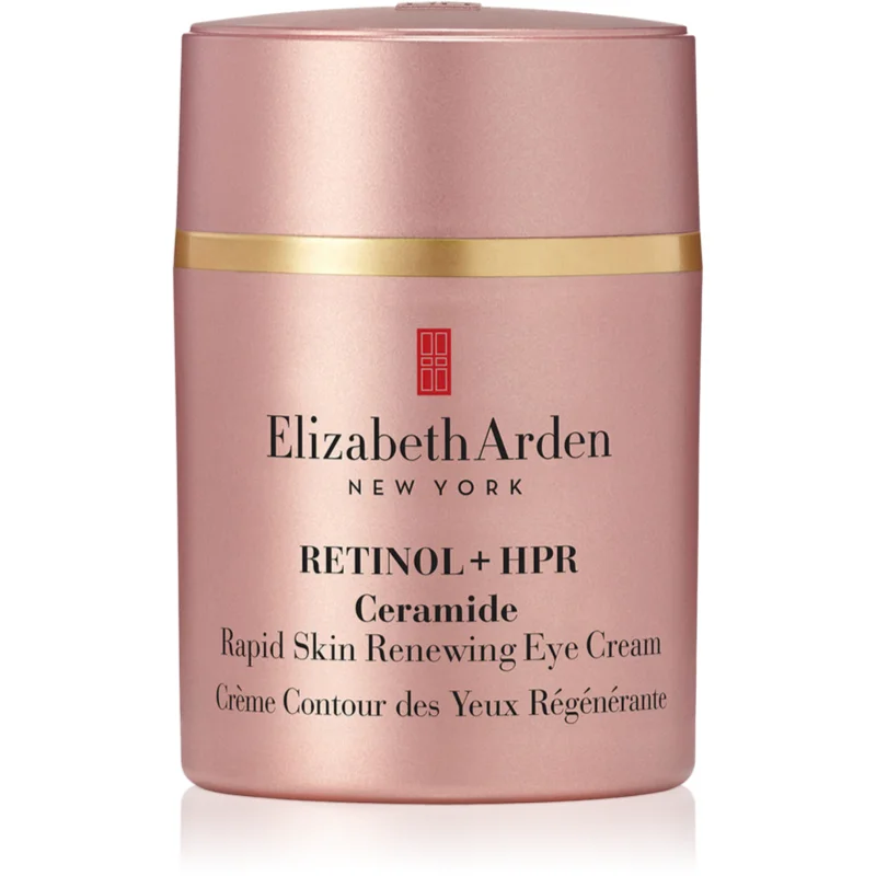 Elizabeth Arden Retinol + HPR Ceramide RAPID SKIN RENEWING EYE CREAM cremă de ochi cu efect de netezire și de iluminare 15 ml